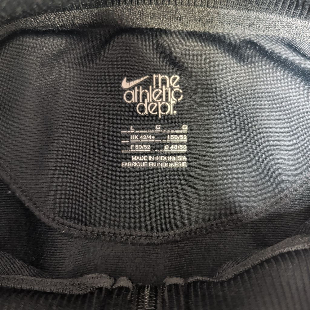 Men's Nike Black Athletic Dept. Full Zip Track Jacket L - Picture 6 of 9